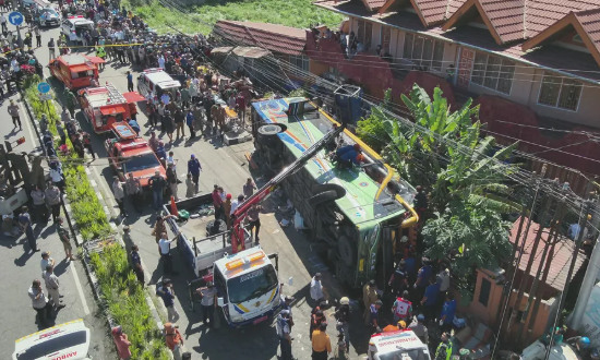 Tewaskan 12 Orang, Bis ALS Yang Musibah Di Padang Panjang