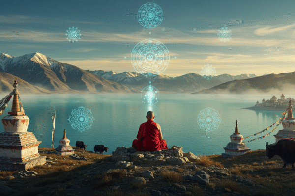 Danau Namtso Surga di Atap Dunia dan Warisan Spiritual Tibet