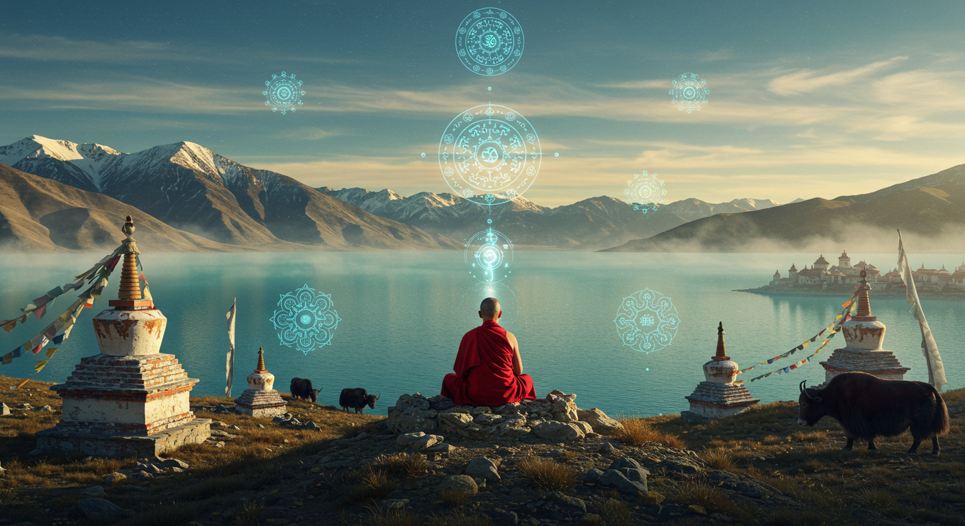 Danau Namtso Surga di Atap Dunia dan Warisan Spiritual Tibet