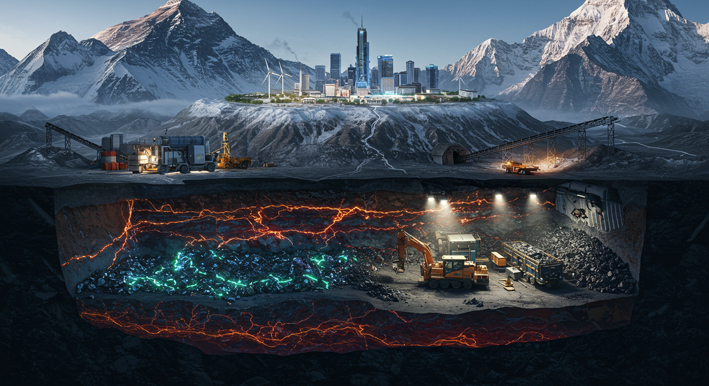 Kekayaan Tersembunyi Himalaya Peran Vital Mineral dan Batu Bara dalam Industri Modern