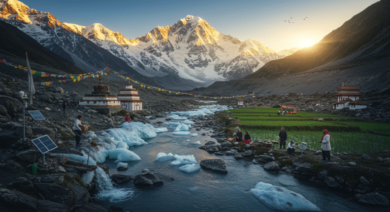 Menjaga Aliran Kehidupan Keberlanjutan Pengelolaan Air dari Gletser Himalaya untuk Asia Selatan