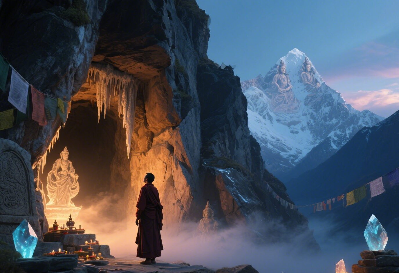 Misteri Gua Tertutup di Pegunungan Tibet Warisan Alam dan Budaya