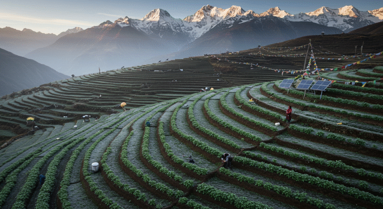 Potensi Pertanian Dataran Himalaya Ketahanan Tanaman di Tanah Dingin