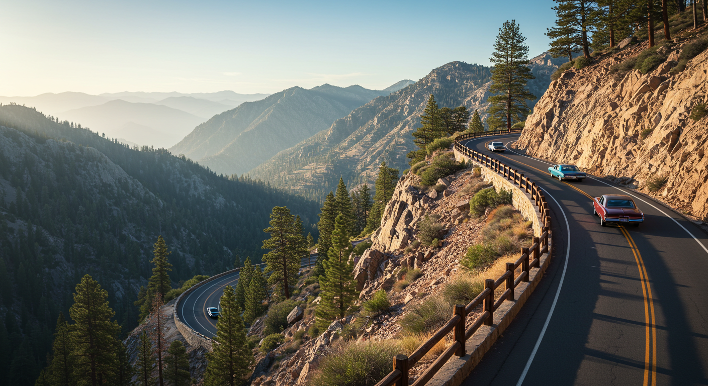 Rim of the World Scenic Byway Jalanan Surga di California