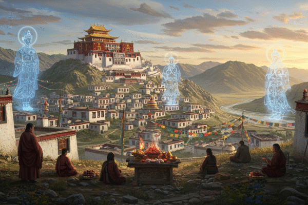 Shigatse Harmoni Desa Tibet dan Dewa Penjaga dalam Tradisi dan Kehidupan