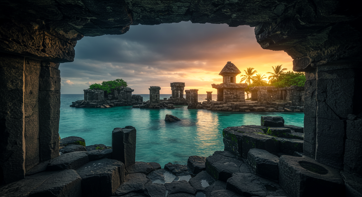Shrouded Ruins of Nan Madol Jejak Peradaban yang Hilang di Pulau Pohnpei