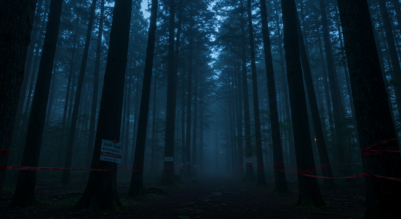 Taman Nasional Aokigahara Hutan Bunuh Diri dan Rahasia Gelap di Kaki Gunung Fuji Taman Nasional Aokigahara Hutan Bunuh Diri dan Rahasia Gelap di Kaki Gunung Fuji
