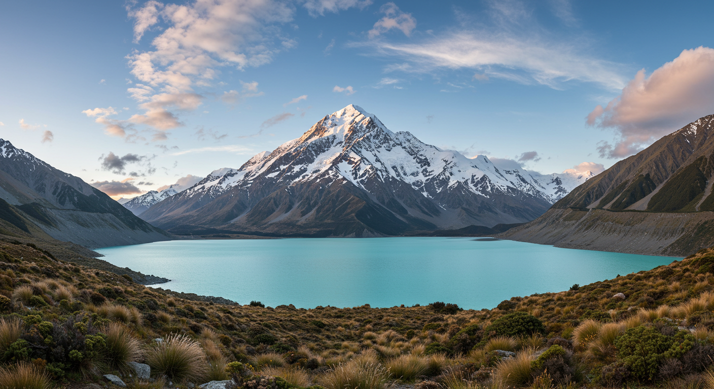 Taman Nasional Aoraki Keajaiban Alam di Puncak Selandia Baru Taman Nasional Aoraki Keajaiban Alam di Puncak Selandia Baru