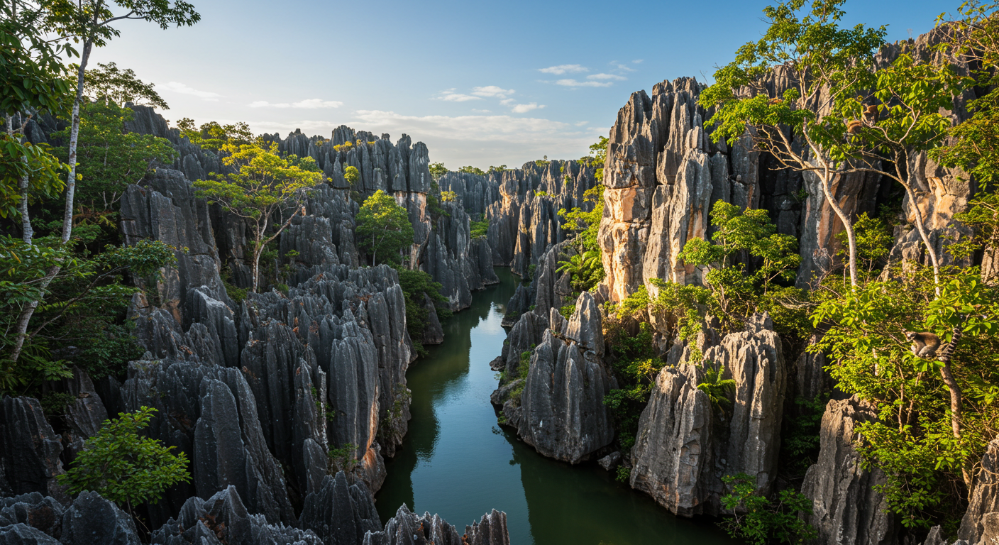 Taman Nasional Tsingy de Bemaraha, Madagaskar