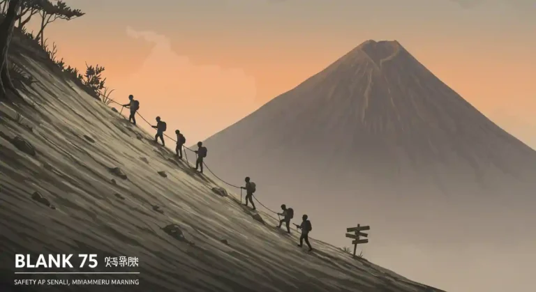 Blank 75 Jurang Maut di Gunung Semeru yang Menelan Banyak Korban