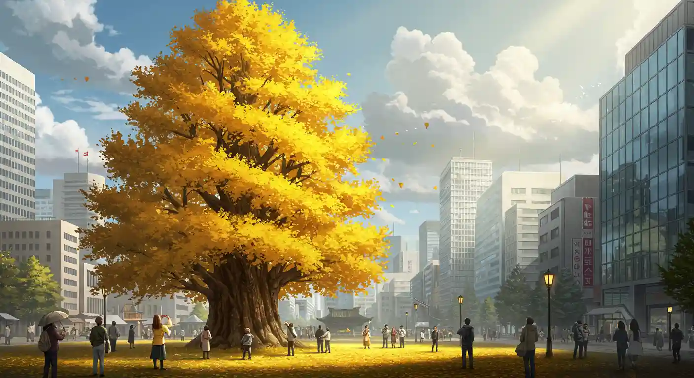 Ginkgo Biloba Keabadian Pohon Purba di Tengah Zaman Modern