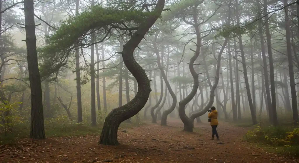 Hutan Crooked, Polandia: Fenomena Pohon Bengkok yang Misterius