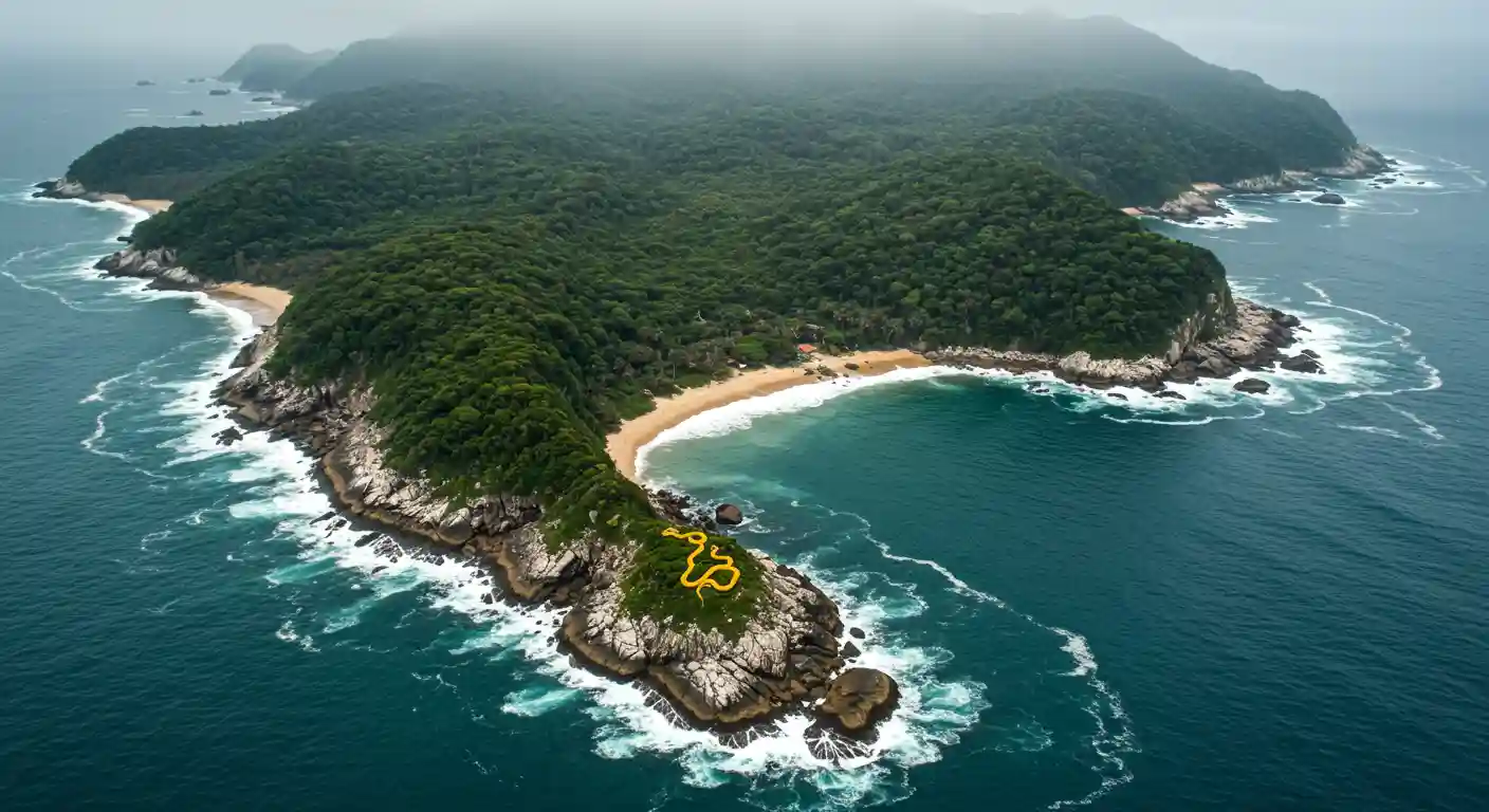 Ilha de Queimada Grande Pulau Maut di Brasil yang Menyimpan Misteri dan Keindahan