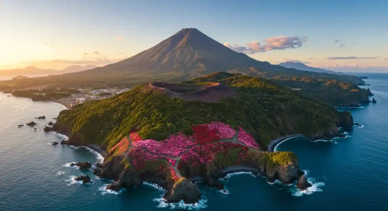 Izu Oshima: Kisah Pulau Vulkanik yang Menyihir di Perairan Jepang