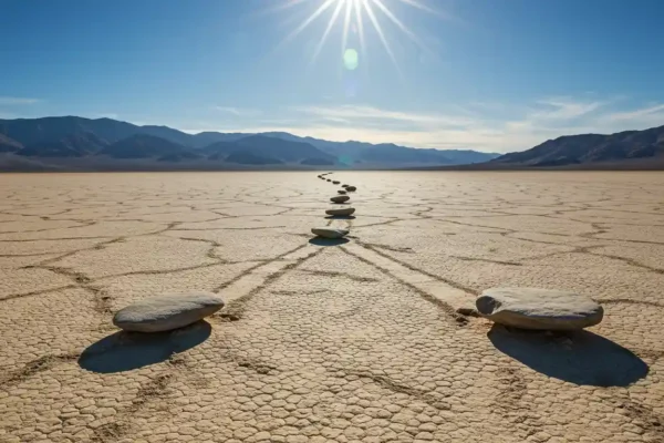 Misteri Unik Piringan Batu Berjalan di Death Valley Fenomena Sains yang Bikin Penasaran