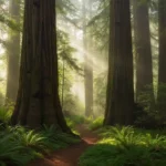 Misteri dan Keajaiban Pohon Redwood: Raksasa yang Menyimpan Waktu
