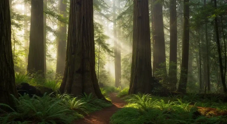 Misteri dan Keajaiban Pohon Redwood: Raksasa yang Menyimpan Waktu