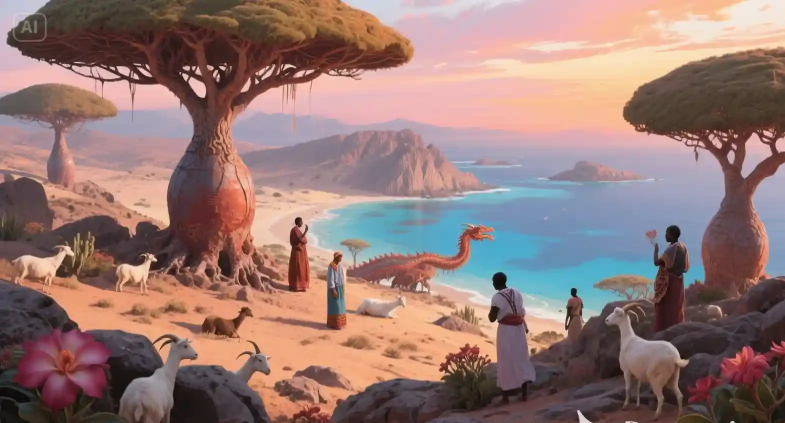Socotra Pulau Alien di Dunia Nyata yang Bikin Kamu Penasaran