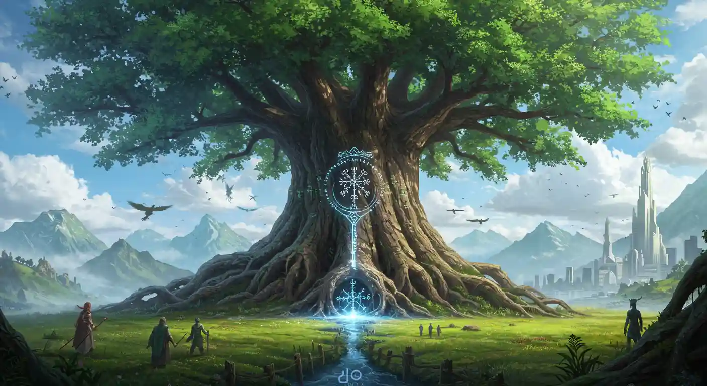 Yggdrasil Menguak Rahasia Pohon Kehidupan dalam Mitologi Nordik dan Refleksinya di Dunia Modern