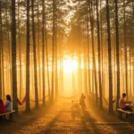 Bukan Sekadar Foto Petualangan Sebenarnya di Hutan Pinus Mangunan Yogyakarta