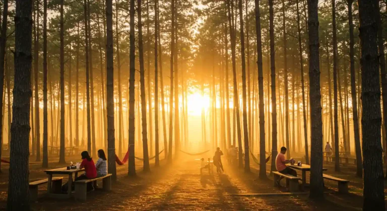 Bukan Sekadar Foto Petualangan Sebenarnya di Hutan Pinus Mangunan Yogyakarta