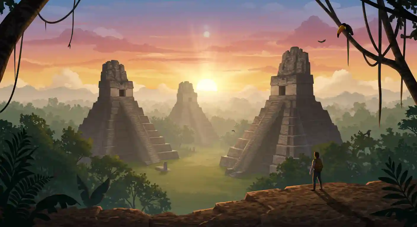 Tikal Menguak Misteri Kota Maya di Tengah Rimba Guatemala