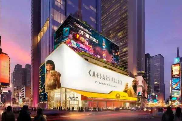 Broadway melakukan dorongan terakhir terhadap tawaran kasino Caesars Times Square
