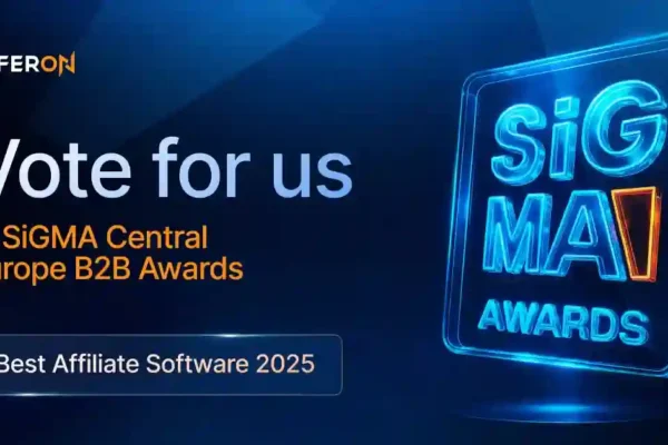 ReferOn terpilih sebagai Perangkat Lunak Afiliasi Terbaik di SiGMA Eropa 2025 ReferOn terpilih sebagai Perangkat Lunak Afiliasi Terbaik di SiGMA Eropa 2025