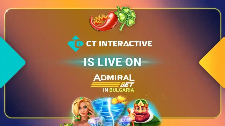 CT Interactive bermitra dengan Admiralbet.bg untuk berekspansi di Bulgaria