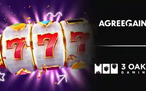 Agreegain mengamankan kemitraan konten baru dengan 3 Oaks Gaming