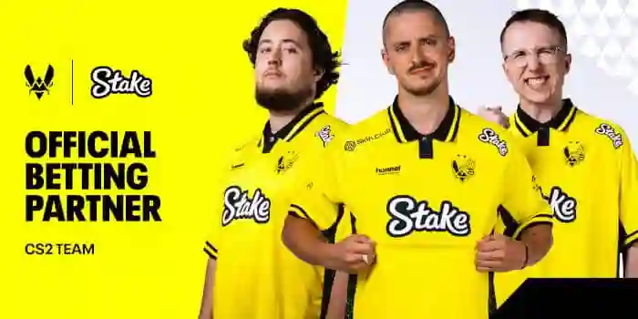 Stake Menjadi Sponsor Global untuk Skuad CS2 Tim Vitality